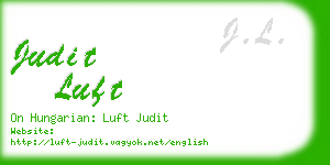 judit luft business card